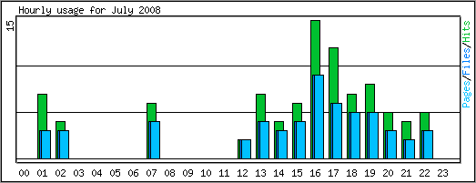 Hourly usage