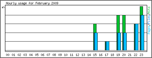 Hourly usage