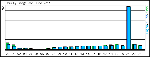 Hourly usage