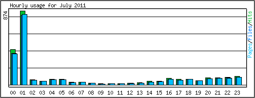 Hourly usage