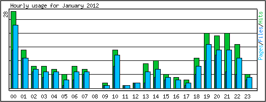 Hourly usage