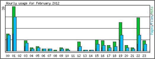 Hourly usage