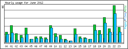 Hourly usage