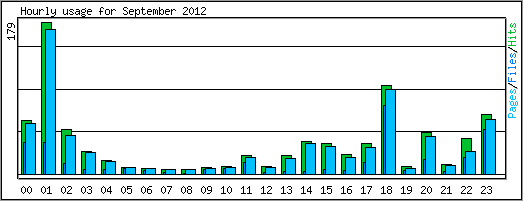 Hourly usage