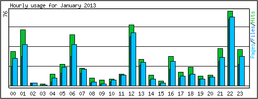 Hourly usage