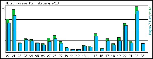 Hourly usage