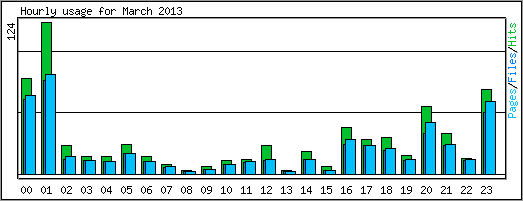 Hourly usage