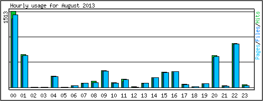 Hourly usage