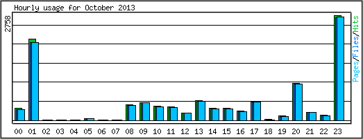 Hourly usage