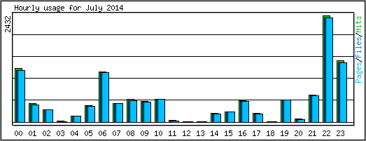 Hourly usage