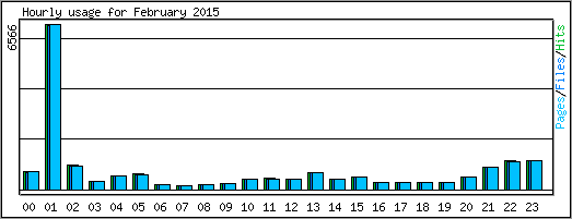 Hourly usage