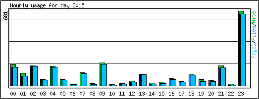 Hourly usage