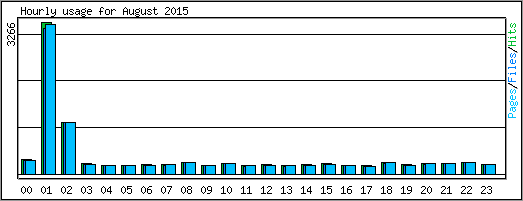 Hourly usage