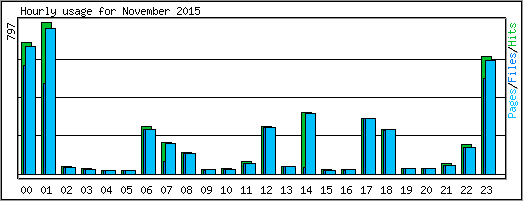 Hourly usage