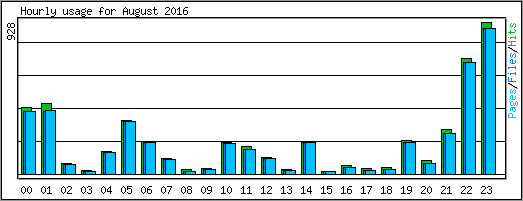 Hourly usage