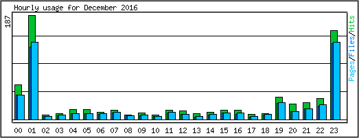 Hourly usage