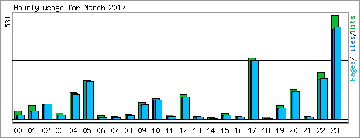 Hourly usage