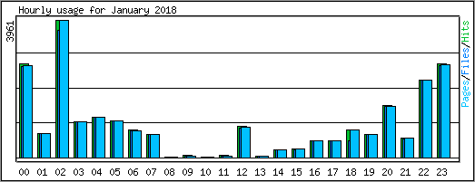 Hourly usage