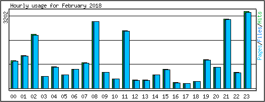 Hourly usage